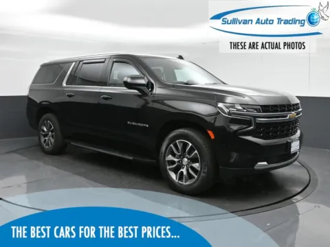 Black 2021 Chevrolet Suburban LS for sale in Fredericksburg, VA