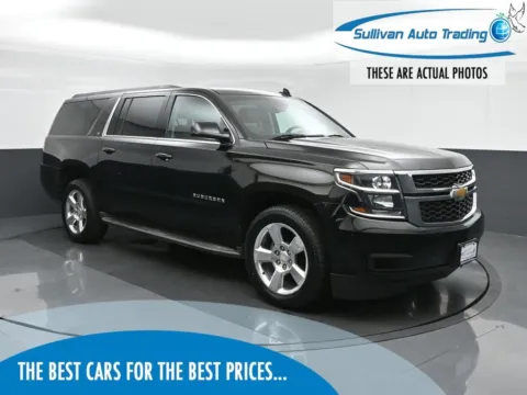 Black 2016 Chevrolet Suburban LT for sale in Fredericksburg, VA