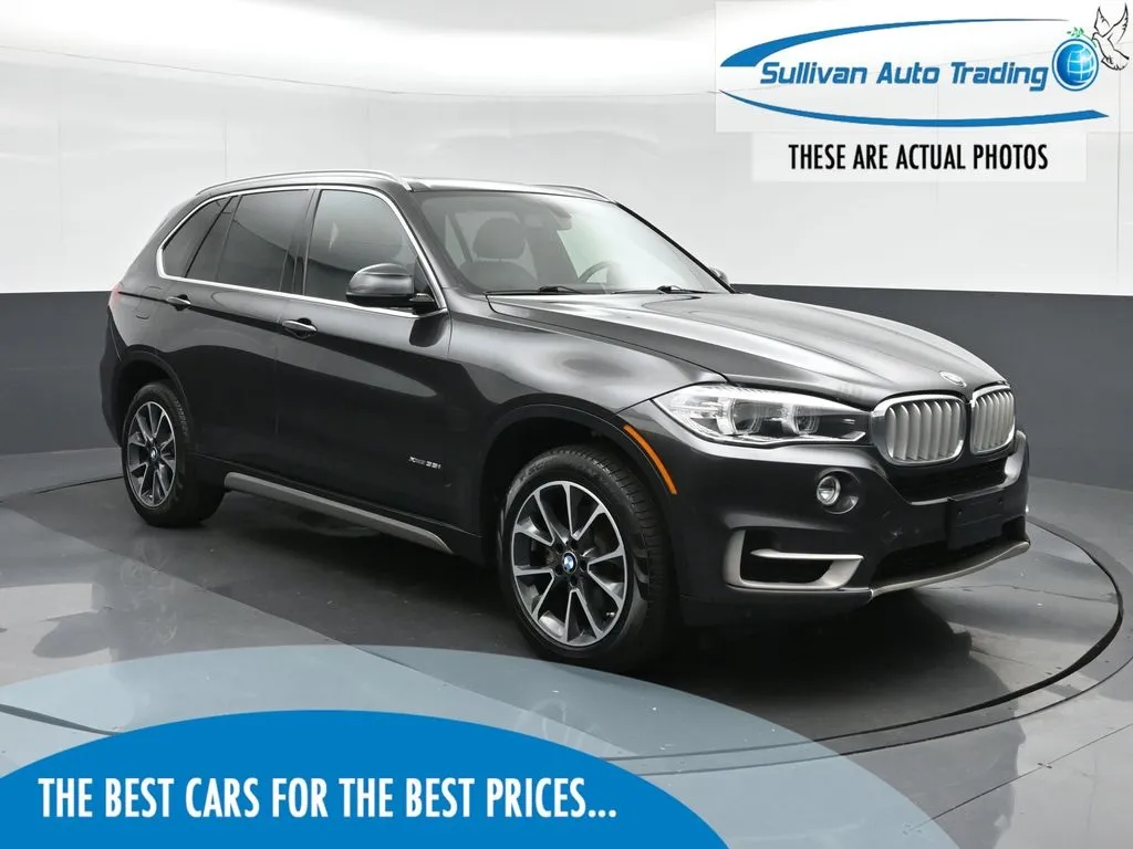 Gray 2018 BMW X5 xDrive35i for sale in Fredericksburg, VA