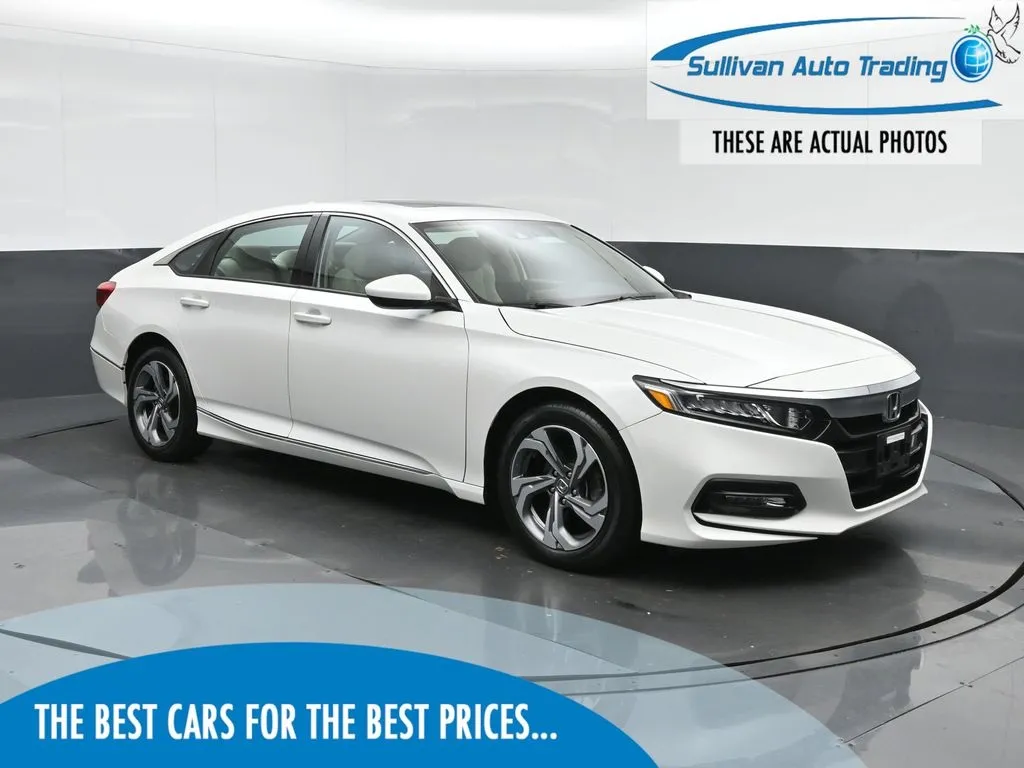 White 2018 Honda Accord EX for sale in Fredericksburg, VA