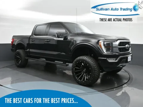Black 2021 Ford F-150 Platinum for sale in Fredericksburg, VA