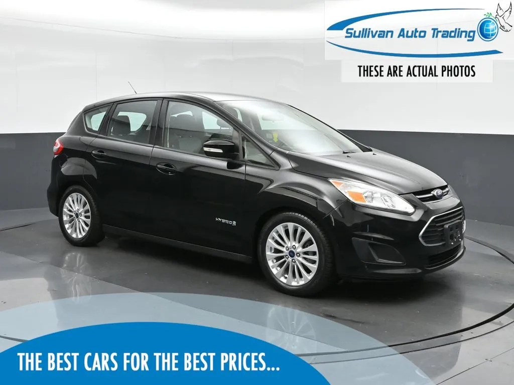 Black 2017 Ford C-Max Hybrid SE for sale in Norfolk, VA