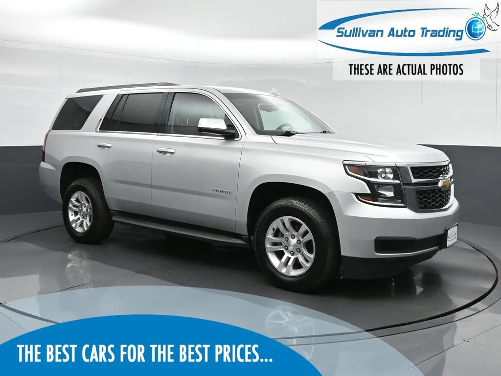 Silver 2017 Chevrolet Tahoe LS for sale in Norfolk, VA