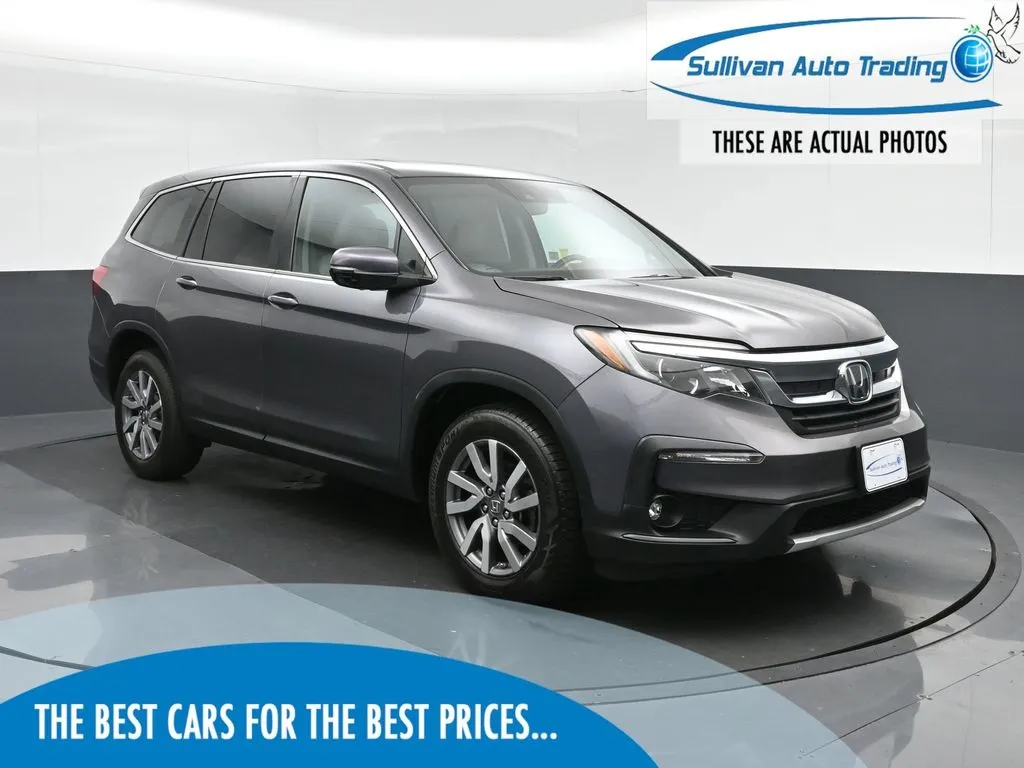 Gray 2019 Honda Pilot EX-L for sale in Fredericksburg, VA