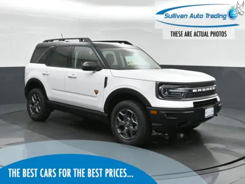 White 2022 Ford Bronco Sport Badlands for sale in Fredericksburg, VA