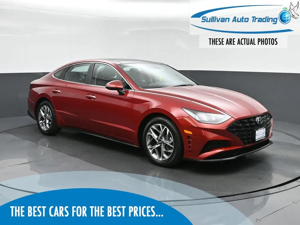 Red 2023 Hyundai Sonata SEL for sale in Fredericksburg, VA