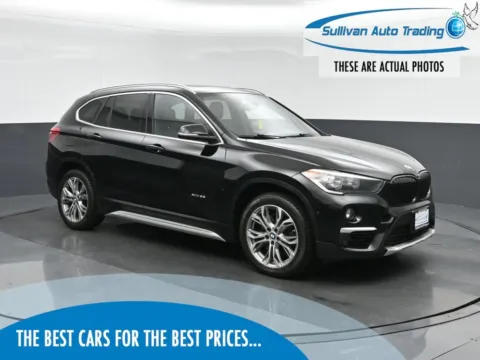 Black 2017 BMW X1 xDrive28i for sale in Fredericksburg, VA