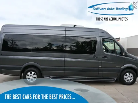 Gray 2015 Mercedes-Benz Sprinter 2500 Passenger 170 WB for sale in Fredericksburg, VA