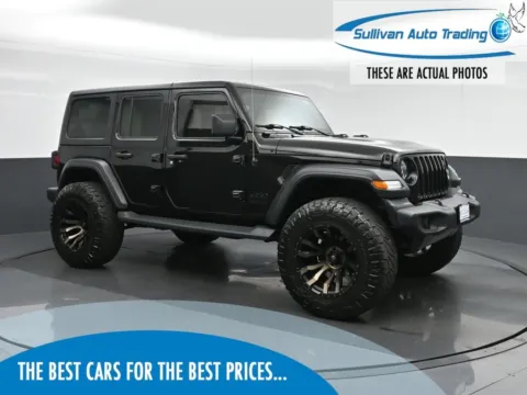Black 2020 Jeep Wrangler Unlimited Sport Altitude for sale in Fredericksburg, VA