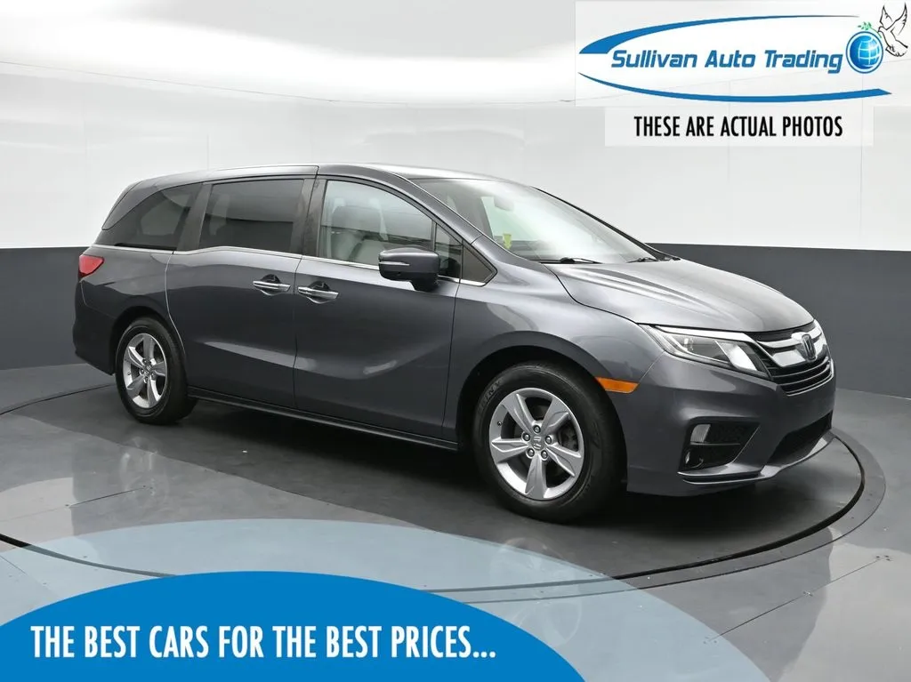 Gray 2019 Honda Odyssey EX-L for sale in Fredericksburg, VA