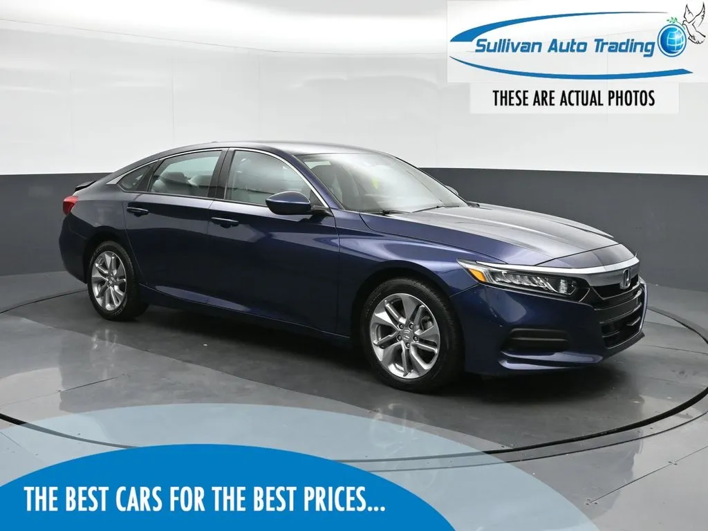 Black 2018 Honda Accord LX for sale in Fredericksburg, VA