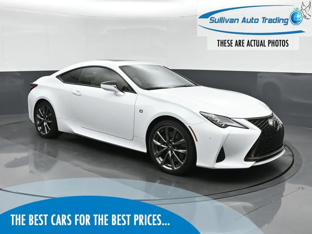 White 2020 Lexus RC 350 F Sport for sale in Fredericksburg, VA