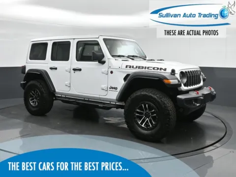White 2025 Jeep Wrangler Rubicon for sale in Fredericksburg, VA