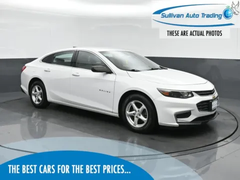White 2016 Chevrolet Malibu LS for sale in Fredericksburg, VA