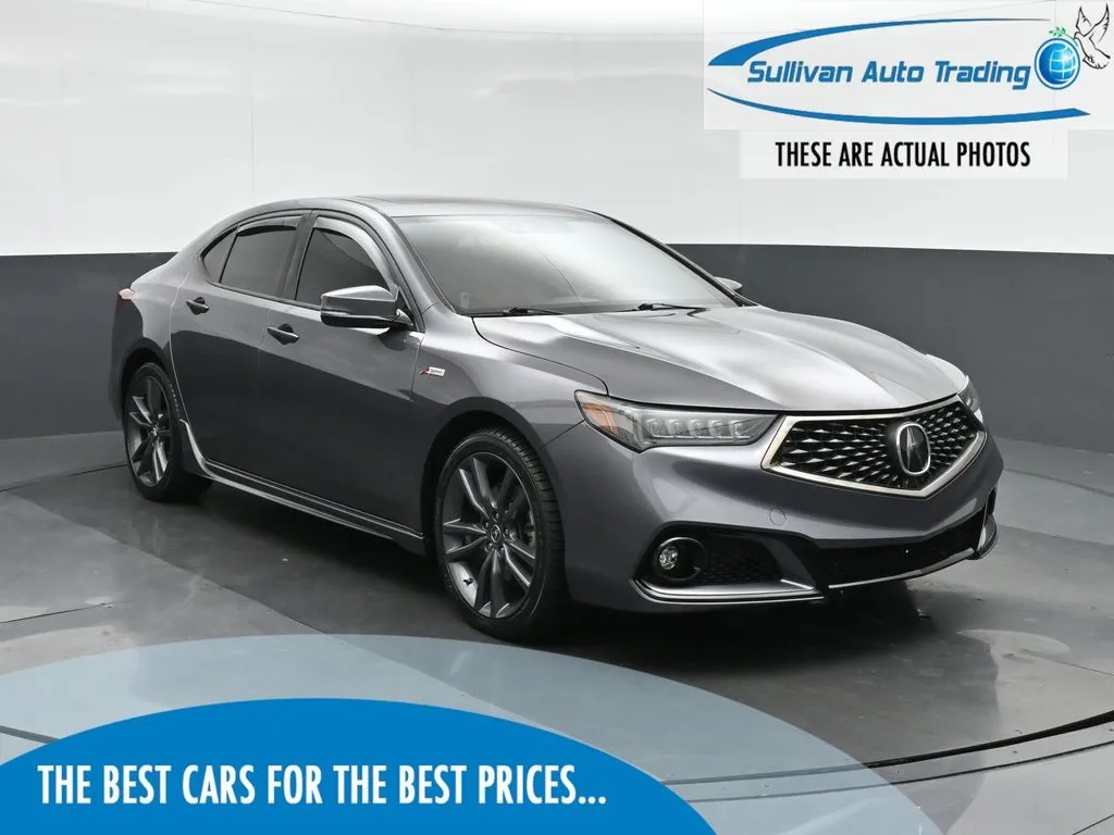 Gray 2019 Acura TLX 3.5L Technology Pkg w/A-Spec Pkg for sale in Fredericksburg, VA