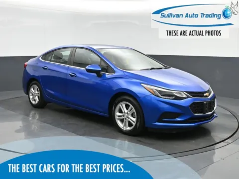 Blue 2017 Chevrolet Cruze LT for sale in Fredericksburg, VA