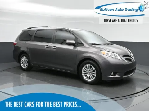 Gray 2015 Toyota Sienna XLE for sale in Fredericksburg, VA