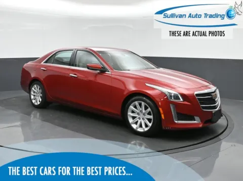 Red 2016 Cadillac CTS 2.0L Turbo for sale in Fredericksburg, VA