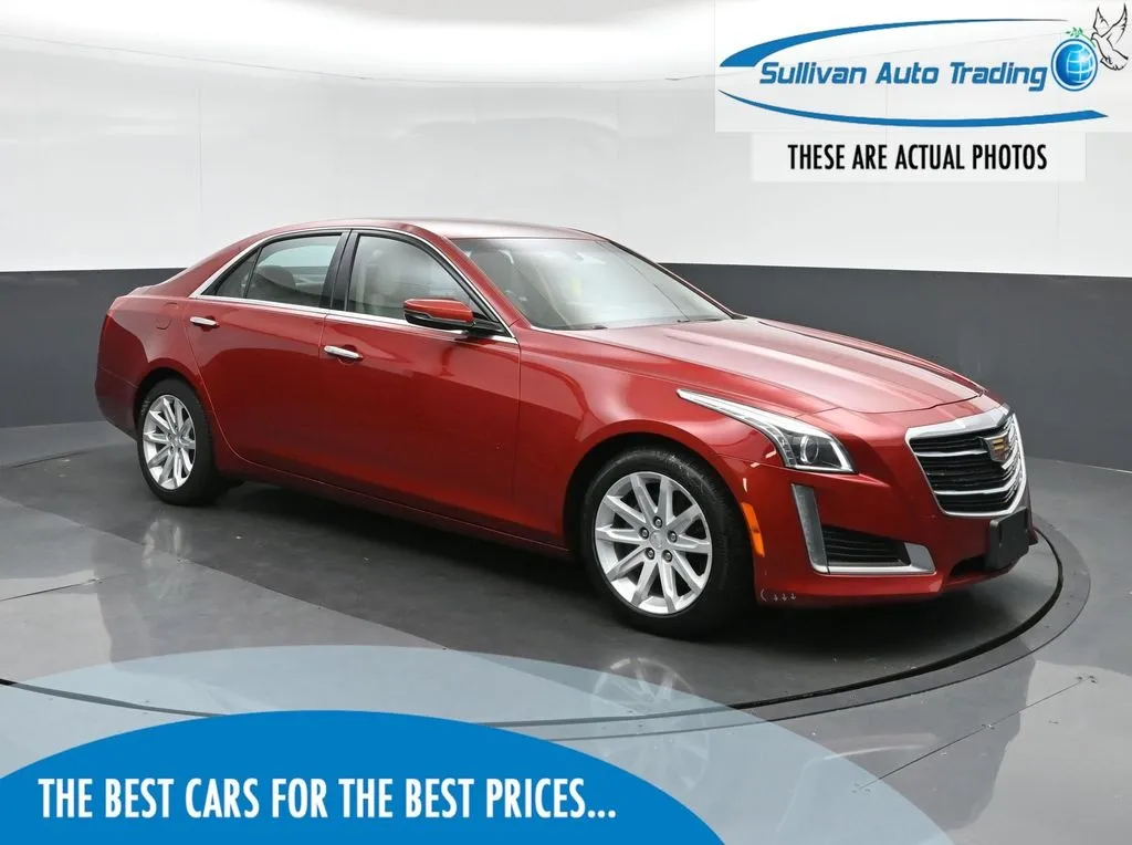 Red 2016 Cadillac CTS 2.0L Turbo for sale in Fredericksburg, VA