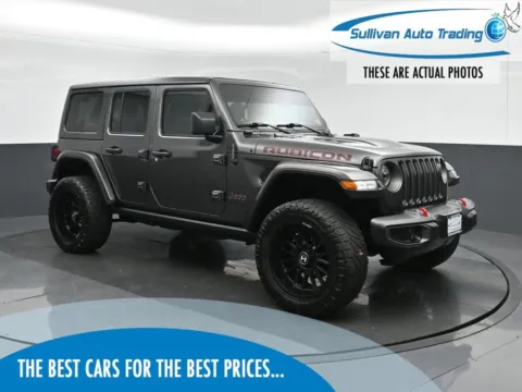 Gray 2022 Jeep Wrangler Unlimited Rubicon for sale in Fredericksburg, VA