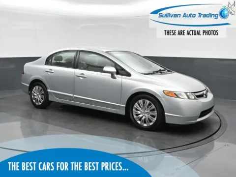 Silver 2008 Honda Civic LX for sale in Fredericksburg, VA