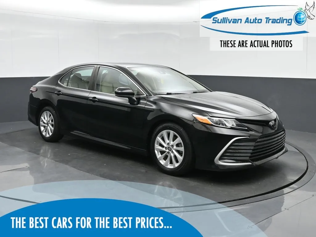 Black 2023 Toyota Camry LE for sale in Fredericksburg, VA
