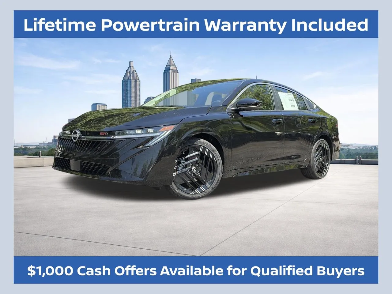 Black 2026 Nissan Sentra SR for sale in Marietta, GA