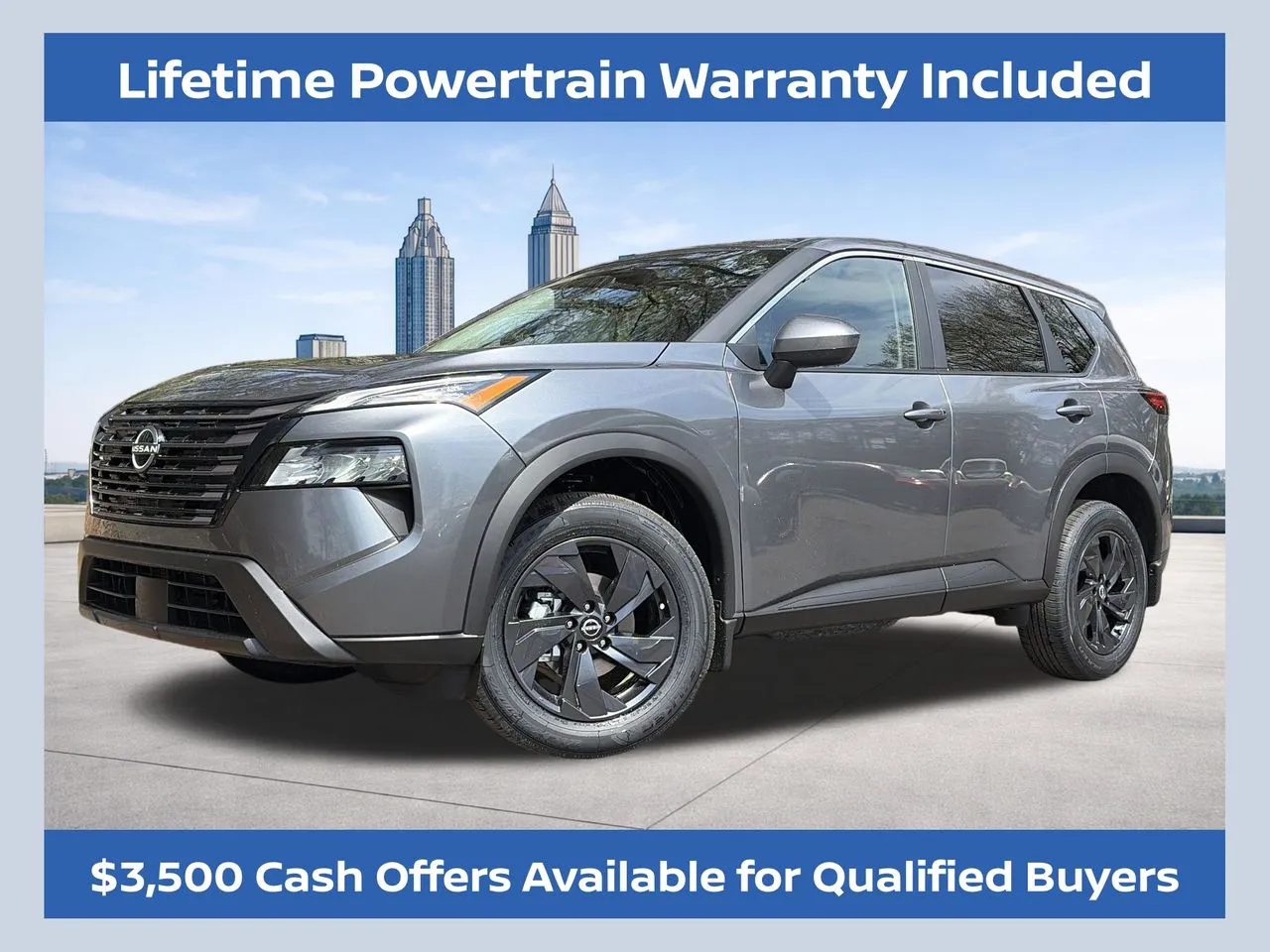 Gray 2026 Nissan Rogue SV for sale in Marietta, GA