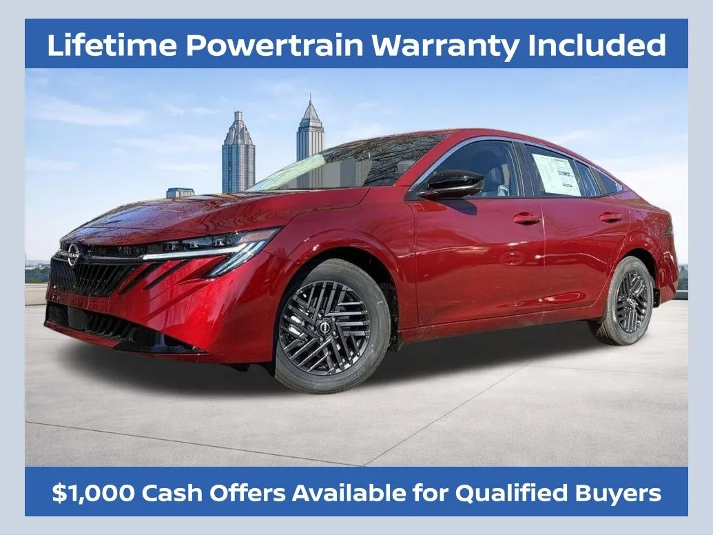 Red 2026 Nissan Sentra SV for sale in Marietta, GA