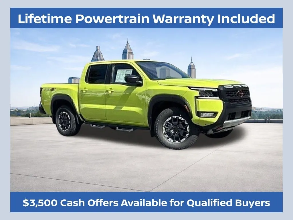 Yellow 2026 Nissan Frontier PRO-4X for sale in Marietta, GA