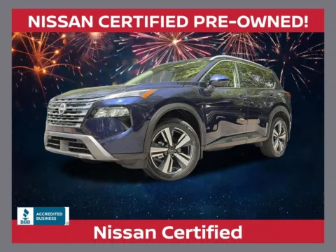 Blue 2024 Nissan Rogue SL for sale in Marietta, GA