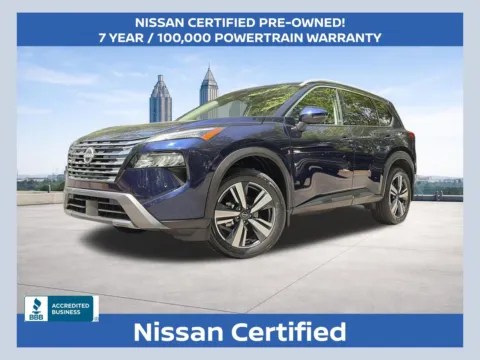 Blue 2024 Nissan Rogue SL for sale in Marietta, GA