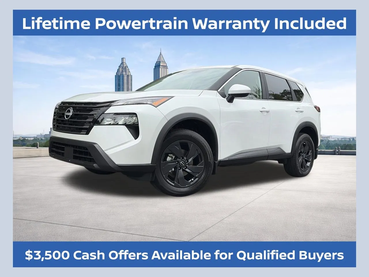 White 2026 Nissan Rogue SV for sale in Marietta, GA