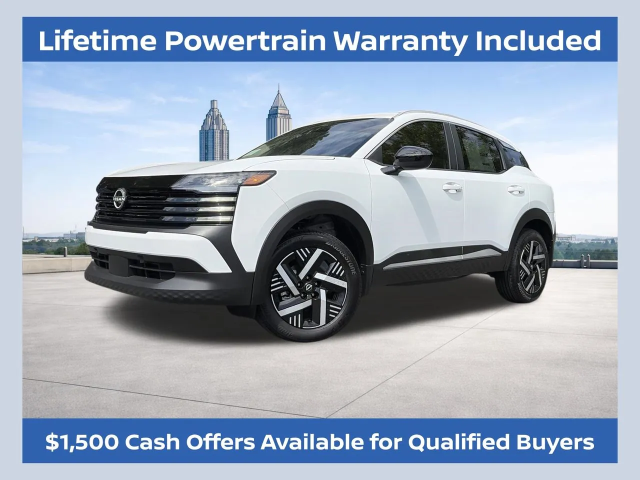 White 2026 Nissan Kicks SV for sale in Marietta, GA
