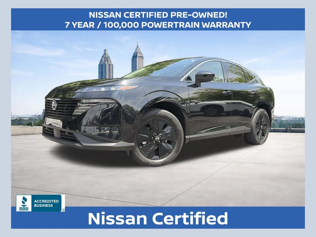 Black 2025 Nissan Murano SV for sale in Marietta, GA