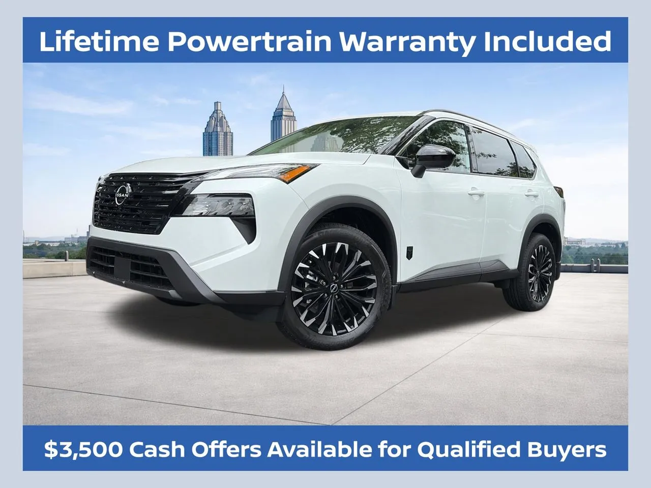 White 2026 Nissan Rogue Dark Armor for sale in Marietta, GA