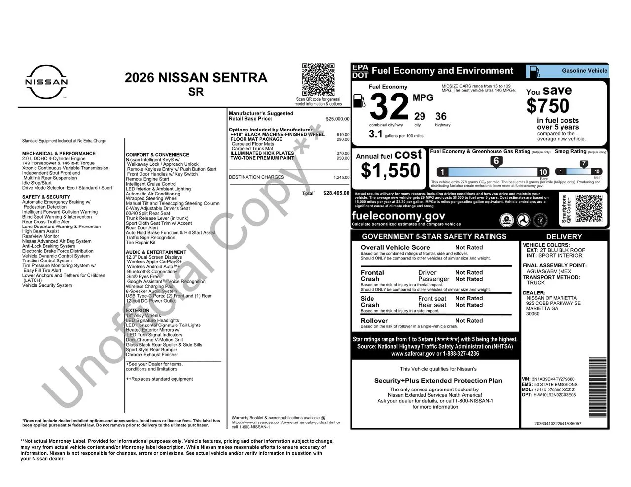 2026 Nissan Sentra SR - Photo 25