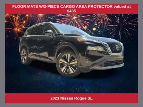 Black 2023 Nissan Rogue SL for sale in Marietta, GA