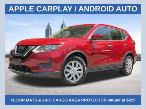 Red 2017 Nissan Rogue S for sale in Marietta, GA