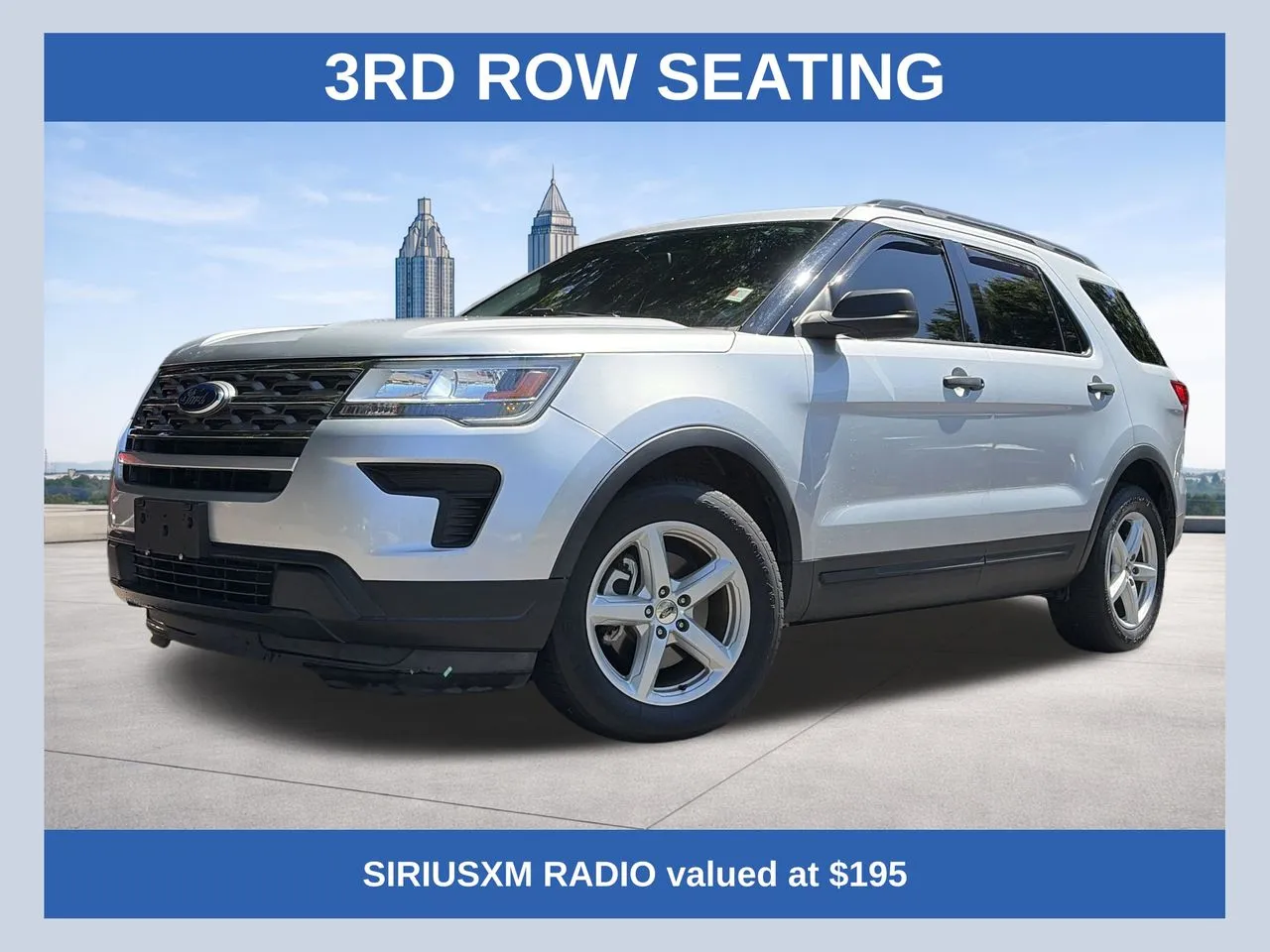 Silver 2019 Ford Explorer for sale in Marietta, GA
