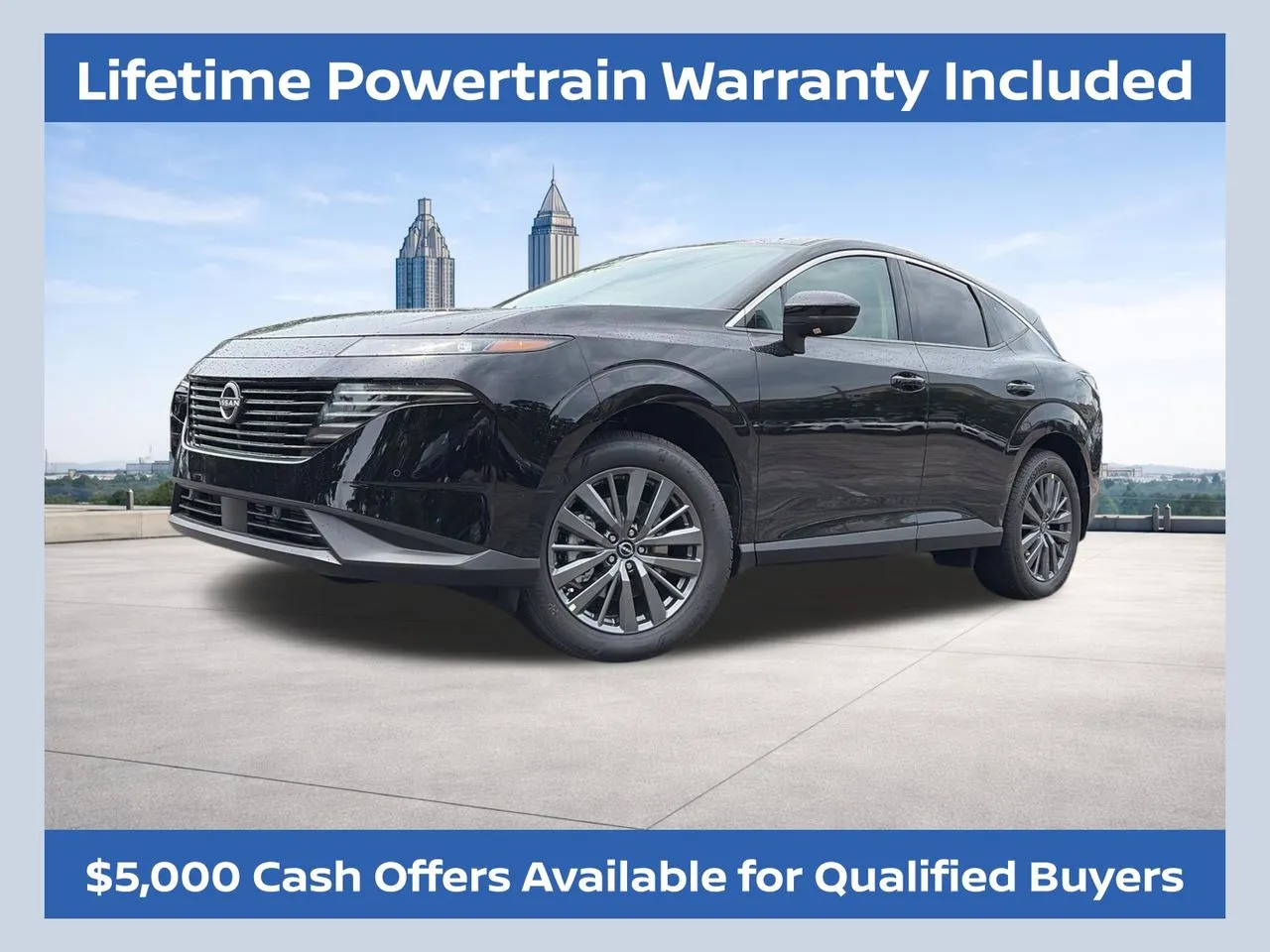 Black 2026 Nissan Murano SL for sale in Marietta, GA