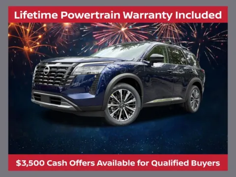 Blue 2026 Nissan Pathfinder Platinum for sale in Marietta, GA