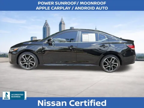 Photos of 2025 Nissan Sentra SR for sale in Marietta, GA at Nissan of Marietta