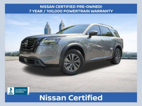 Gray 2024 Nissan Pathfinder SV for sale in Marietta, GA