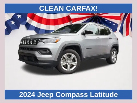 Silver 2024 Jeep Compass Latitude for sale in Marietta, GA