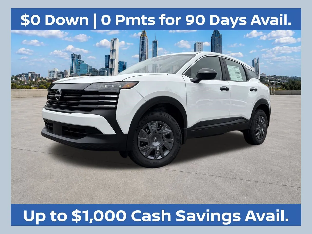 White 2026 Nissan Kicks S for sale in Marietta, GA