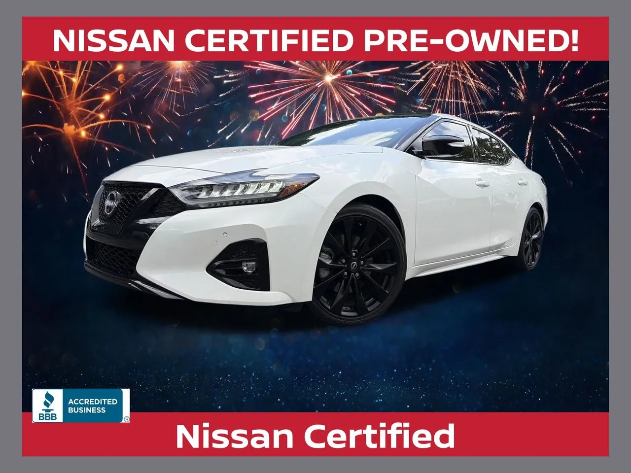 White 2023 Nissan Maxima SR for sale in Marietta, GA