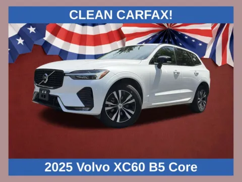 White 2025 Volvo XC60 B5 Core for sale in Marietta, GA