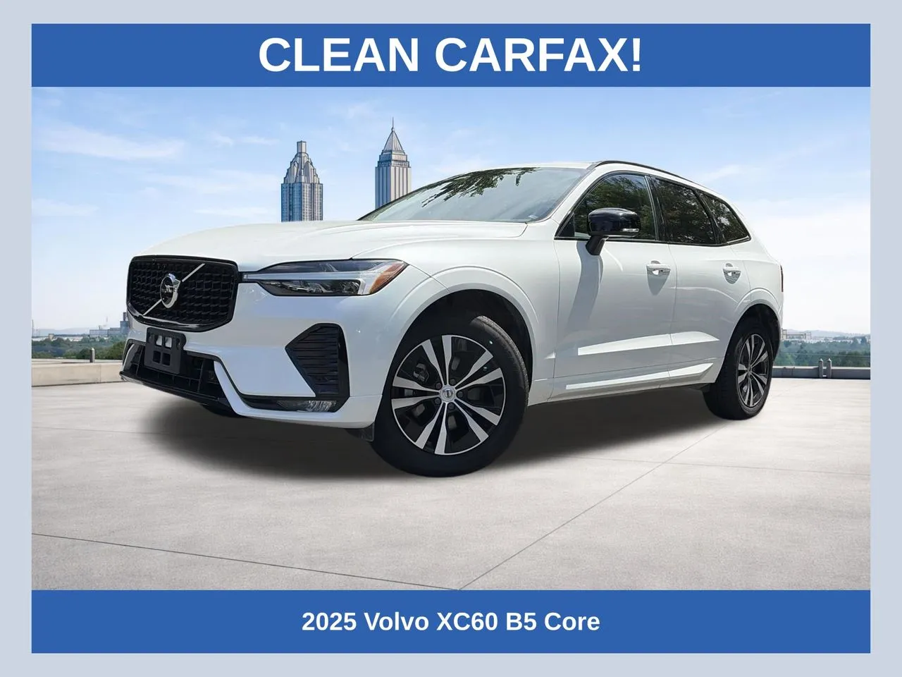 White 2025 Volvo XC60 B5 Core for sale in Marietta, GA