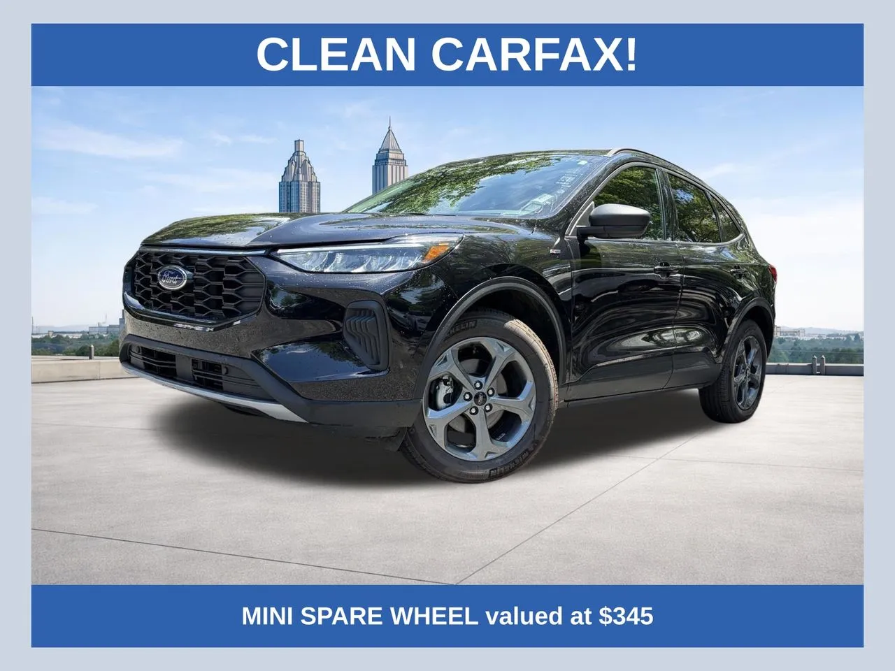 Black 2025 Ford Escape ST-Line for sale in Marietta, GA